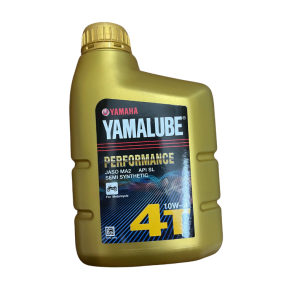 Yamalube Semi-Synthetic 10W40 Engine Oil Bottle, Yamalube 10W40 Motorcycle Oil for Yamaha