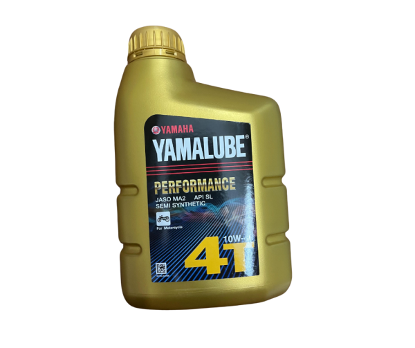 Yamalube Semi-Synthetic 10W40 Engine Oil Bottle, Yamalube 10W40 Motorcycle Oil for Yamaha